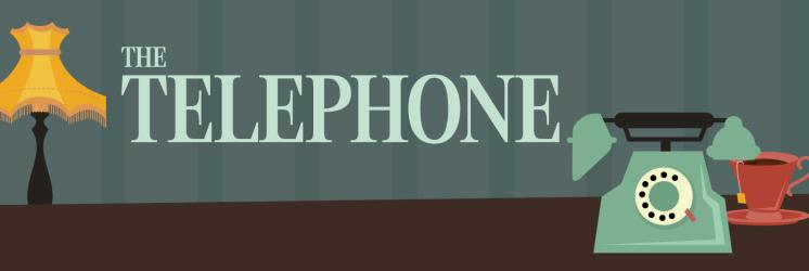 The Telephone theatre production promotional graphic