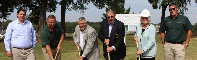 ETBU breaks ground on Kenny Ponder Park and Chapel on the Hill