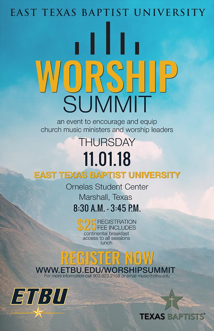 Worship Summit poster 2018