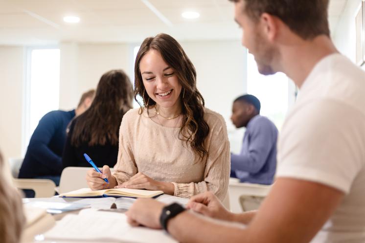 Students Studying