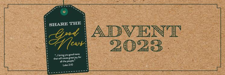 2023 Advent promotional graphic