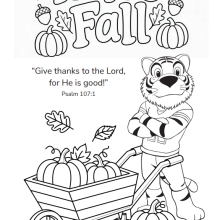 Fall Coloring Activity