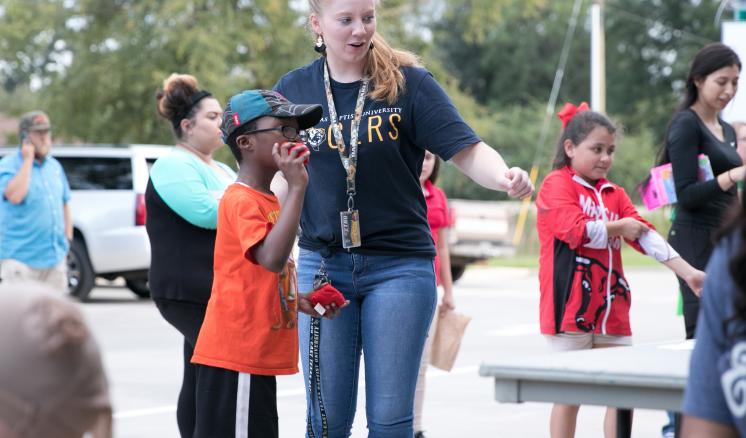 ETBU Learning and Leading hosts Fall Festival for MISD families
