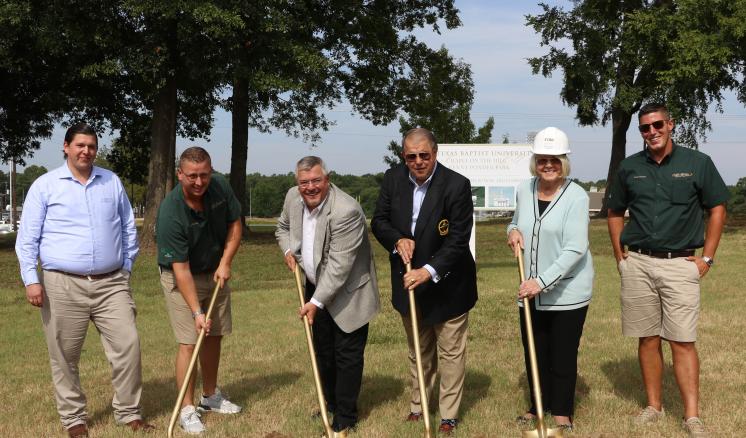 ETBU breaks ground on Kenny Ponder Park and Chapel on the Hill