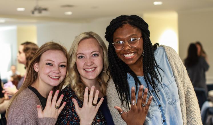 ETBU holds Ring Blessing ceremony to honor graduating seniors