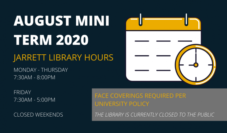 August Mini Term Hours 2020 August Mini Term Hours 2020