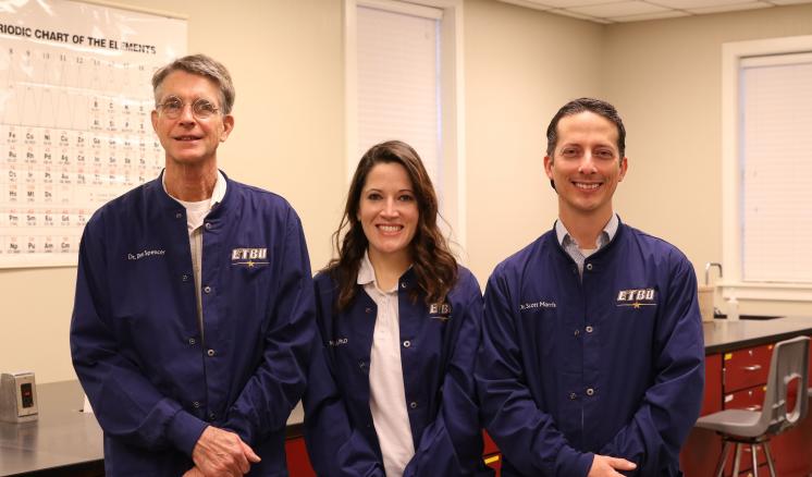 ETBU Chemistry Department receives considerable research grant from The Welch Foundation