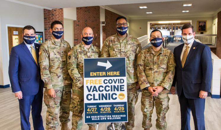 ETBU’s COVID vaccine clinic yields more vaccinated citizens in Harrison County