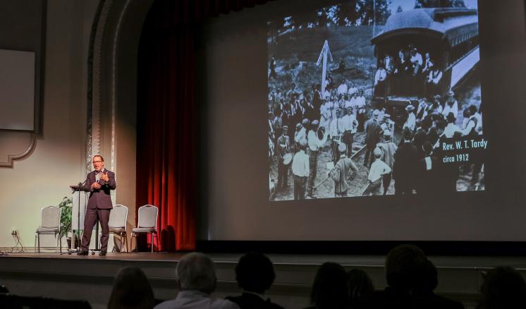 East Texas Baptist University presents lecture: “College of Marshall to ETBU”