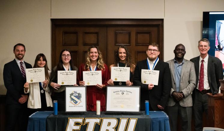 Xi Iota Induction Ceremony Fall 2022