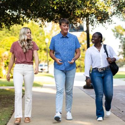 Students Walking