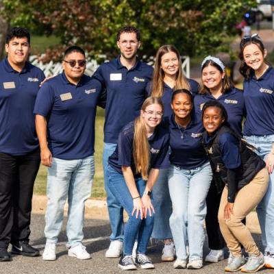 A group of admission counslers 