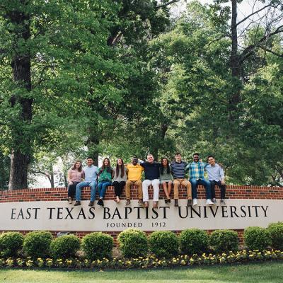 Students on Sign