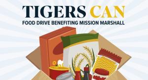 Tigers Can Food Drive
