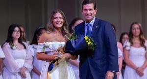 Senior Girl Call-Out 2025 Bailee Kitchen with Dr. J. Blair Blackburn