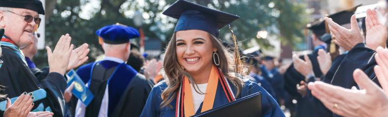 ETBU confers 134 graduates during Fall 2019 Commencement