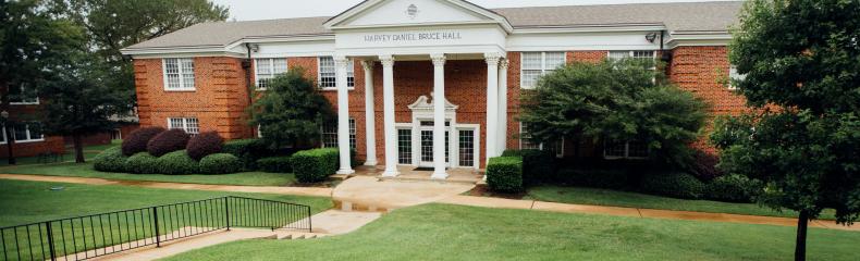 East Texas Baptist University's Harvey Daniel Bruce Hall building