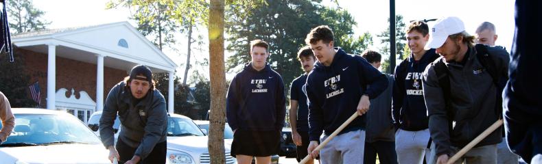 East Texas Baptist turns Arbor Day into service-learning experience